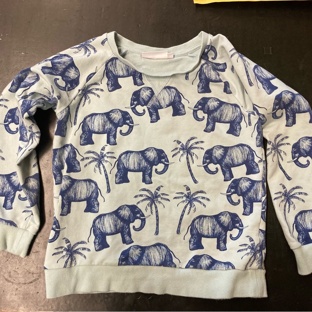 Mini Rodini Elephant Sweatshirt size 8